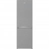 BEKO RCHE365K30XBN - Réfrigérateur combiné pose-libre 334L (233+101L) - Froid ventilé - L59,5x H184,5cm - Métal brossé