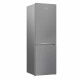 BEKO RCHE365K30XBN - Réfrigérateur combiné pose-libre 334L (233+101L) - Froid ventilé - L59,5x H184,5cm - Métal brossé