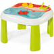 SMOBY Table de jeux et d'activités sable et eau + accessoires - 2 bacs amovibles - Anti UV