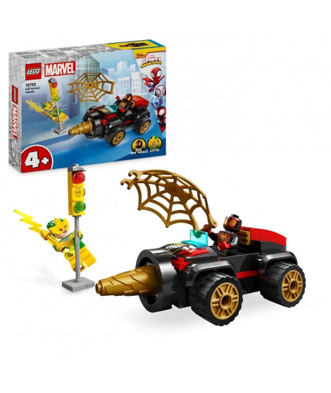 LEGO Marvel Spidey et Ses Amis Extraordinaires 10792 Véhicule de Forage, avec Super-Héros