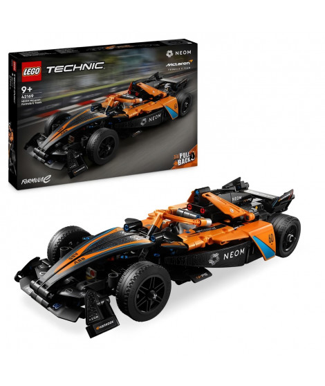 LEGO Technic 42169 NEOM McLaren Formula E Race Car, Jouet de Voiture, Cadeau Jeu Créatif
