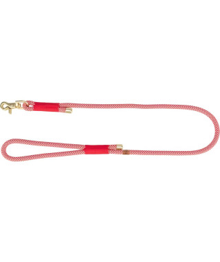 Laisse TRIXIE Soft Rope - SXL: 1m - ø 10 mm - Rouge et creme