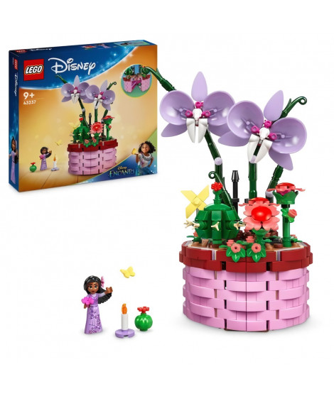 LEGO | Disney Encanto 43237 Le Pot de Fleurs d'Isabela, Mini-Poupée Personnage du Film