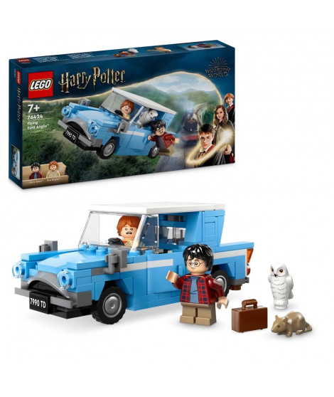 LEGO Harry Potter 76424 La Ford Anglia Volante, Jouet pour Enfants, Voiture a Construire