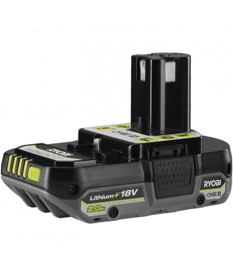 Pack batterie + avec chargeur - RYOBI - Lithium 18 V - 2,0 Ah Compacte