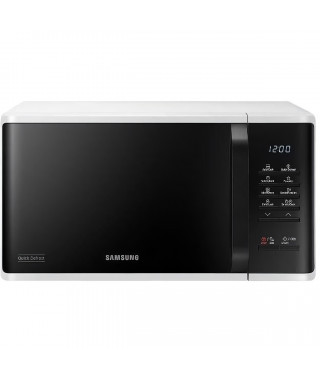 Micro-ondes SAMSUNG Solo - Blanc - 23 L - 800 W -  Cavité céramique émail