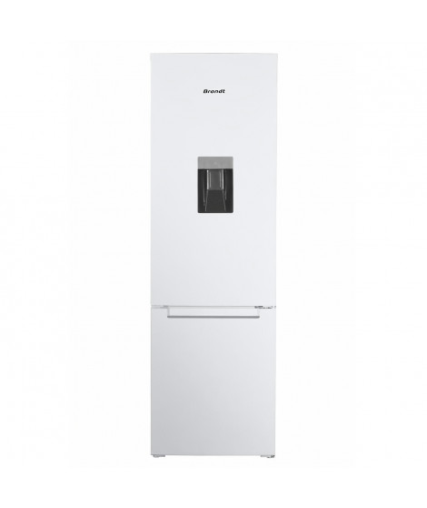 Réfrigérateur combiné BRANDT BC8027EWD - 2 portes - 260L - L55 cm - Blanc