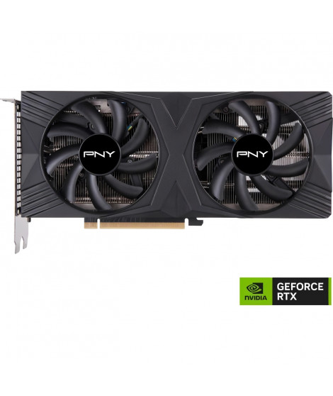 PNY - Carte graphique - GeForce RTX 4070 SUPER 12GB VERTO Overclocked Dual Fan DLSS 3