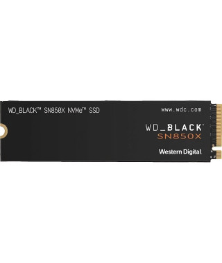 WESTERN DIGITAL Disque dur SN850X - NVME SSD - 2TB interne - Format M2 - Noir