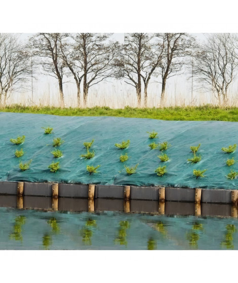 Toile de paillage paysages - vert 90 gr/m² - 2x5m