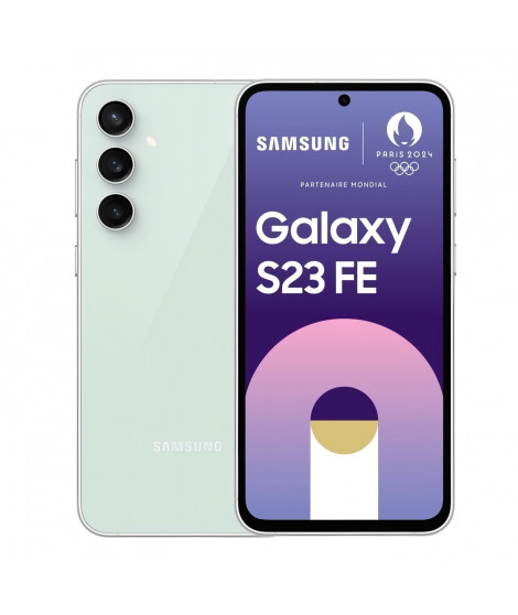 SAMSUNG Galaxy S23 FE Smartphone 256Go Vert d'eau