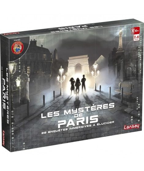 Jeu de société - LANSAY - 75145 - Les Mysteres De Paris 10+