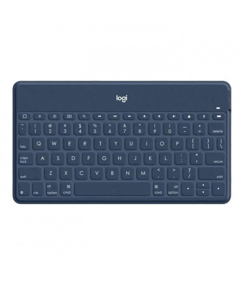 Clavier Sans Fil - LOGITECH - Keys-To-Go - AZERTY - Bluetooth - 180g - Bleu