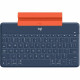 Clavier Sans Fil - LOGITECH - Keys-To-Go - AZERTY - Bluetooth - 180g - Bleu