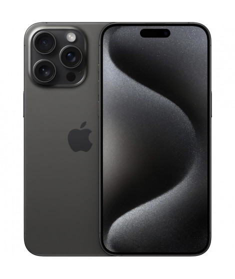 iPhone 15 Pro Max 1TB Noir Titanium