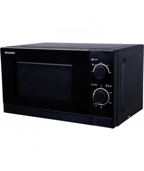 SHARP - R-200BKW - MWO Micro - ondes -  20 L - 800W - 5 niveaux de puissances - Noir