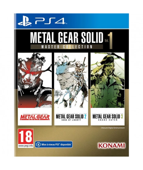 Metal Gear Solid Master Collection Vol. 1 - Jeu PS4