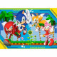 Ravensburger-Puzzle 100 pieces XXl - Knuckles, Sonic, Tails et Amy / Sonic-4005555011347-A partir de 6 ans