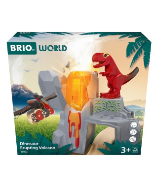 BRIO Volcan Dinosaure en Éruption-7312350360929-A partir de 3 ans