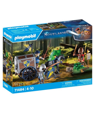 PLAYMOBIL 71484 Novelmore  - Convoi de Novelmore avec bandit