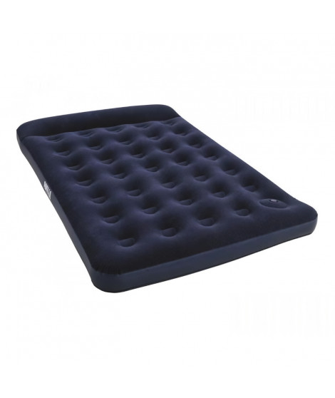 Matelas gonflable camping - BESTWAY - 67225 - 2 places - 1,91m x 1,37m x 22cm - Avec pompe a pied intégrée