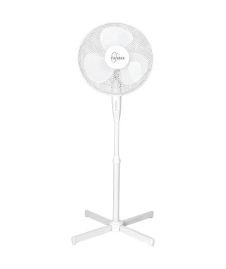 TENESSEE - Ventilateur sur pied  Ø40cm 50W blanc oscillant