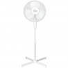 TENESSEE - Ventilateur sur pied  Ø40cm 50W blanc oscillant