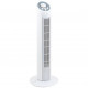 DAKOTA - Ventilateur colonne H74cm 50W blanc oscillant