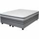 SERNIK Ensemble Matelas + sommier - 140 x 190 cm - 1480 Ressorts ensachés - 30 cm - COCOON ZEN