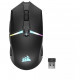 Souris gaming sans fil - CORSAIR - NIGHTSABRE WIRELESS - RGB - Noir