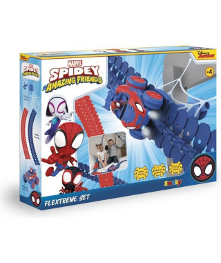 Set découverte Spidey Flextreme - Piles incluses - 184 pistes flexibles et 1 véhicule