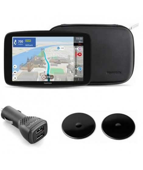 Navigateur GPS - TOM TOM - GO Camper Max 7 - Premium Pack Nouvelle génération - 7 - Cartographique mondiale