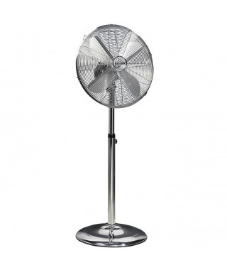 ARIZONA - Ventilateur sur pied  Ø40cm 50W chromé oscillant