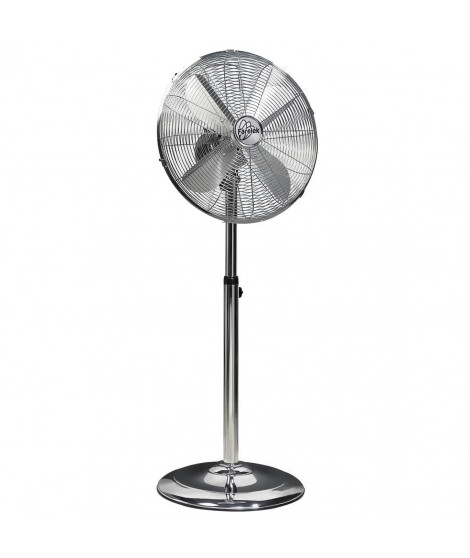 ARIZONA - Ventilateur sur pied  Ø40cm 50W chromé oscillant