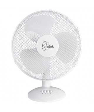 MIAMI 40 - Ventilateur a poser Ø40cm 50W blanc oscillant