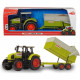 Tracteur avec remorque CLAAS - DICKIE TOYS - 57cm - roues libres