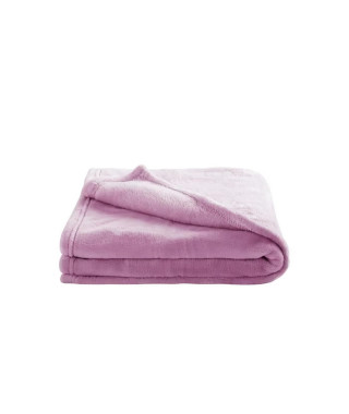 DOMIVA Couverture MICRODOUX 75x100 cm Lilas