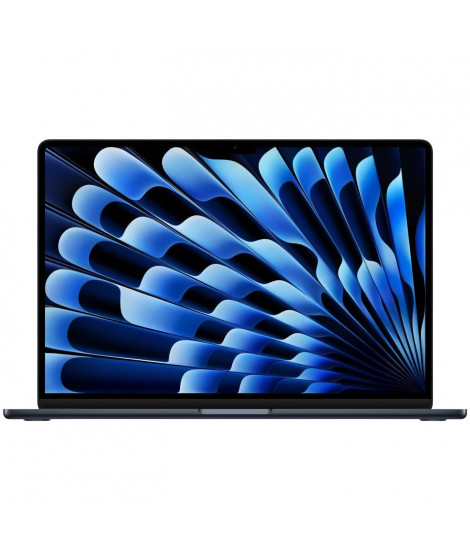 Apple - 15 MacBook Air M3 (2024) - RAM 8Go - Stockage 512Go - Minuit - AZERTY