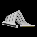 Carte graphique interne - COOLER MASTER - Riser Cable PCIe 4.0 x16 White - 300mm