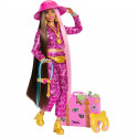 Poupée BARBIE EXTRA SAFARI - MATTEL - HPT48 - Tenues tendance - Accessoires de voyage - Cheveux longs