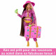 Poupée BARBIE EXTRA SAFARI - MATTEL - HPT48 - Tenues tendance - Accessoires de voyage - Cheveux longs