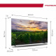 TV QLED - THOMSON - 65QA2S13 - 65'' (164 cm) - 4K UHD 3840x2160 - HDR - Smart TV Android - 4xHDMI