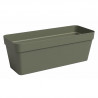 Jardiniere - ARTEVASI - Capri - Plastique - Rectangulaire - Vert sec - 12,5 l