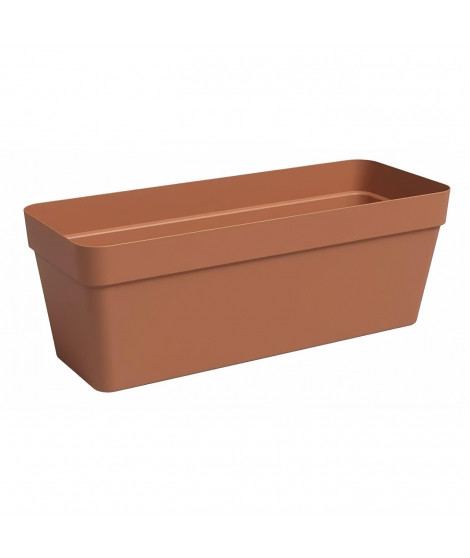 Jardiniere - Plastique - Terre cuite - Rectangulaire - L49,9 x P20 x H18,1cm - ARTEVASI