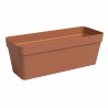 Jardiniere - Plastique - Terre cuite - Rectangulaire - L49,9 x P20 x H18,1cm - ARTEVASI