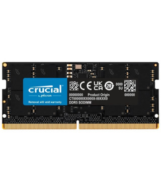 Mémoire RAM - CRUCIAL - DDR5-4800 SODIMM - 16 Go (CT16G48C40S5)