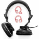 HERCULES HDP DJ60 - Casque Audio DJ - Son haute-performance - Isolation optimale - Pliable - Câble de 3m - Noir