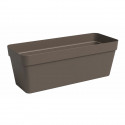 Jardiniere - Plastique - Bronze - Rectangulaire - L49,9 x P20 x H18,1cm - ARTEVASI