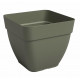 Pot - ARTEVASI - CAPRI CAMPANA - Carrée - Vert sec - L36,5 x P36,5 x H33,5 cm