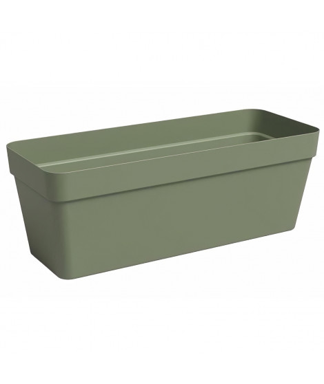 Jardiniere - Plastique - Vert Cendre - Rectangulaire - L49,9 x P20 x H18,1cm - ARTEVASI